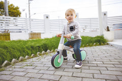 Hape bicicleta de echilibru verde cu 3 roti, Hape