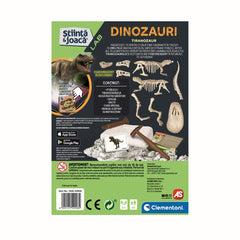Stiinta si joaca descopera dinozaurul t-rex fluo