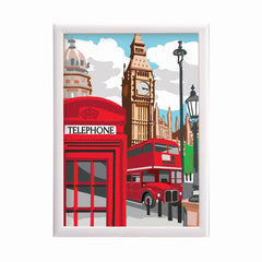 Picteaza si inrameaza Londra