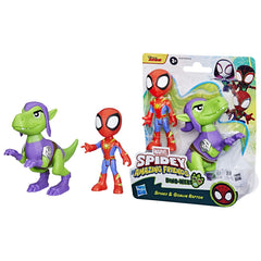 Spidey si prietenii marvel dino webs spidey si goblin raptor, Hasbro