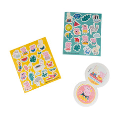 Set desen gentuta de creatie peppa pig, AS