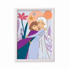 Picteaza si inrameaza Disney Frozen