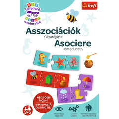 Joc educativ invata prin asociere micul explorator, Trefl