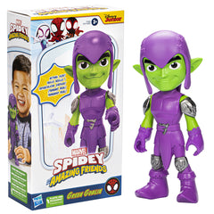 Spidey prietenii extraordinari figurina green goblin supradimensionata 22.8 cm