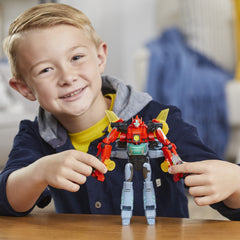 Transformers earthspark set 2 figurine terran twitch si robby malto, Hasbro