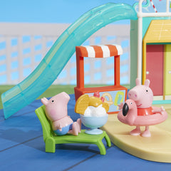 Peppa pig set de joaca parcul acvatic al lui peppa, Hasbro