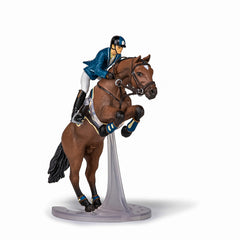 Papo figurina set jocheu si cal sarind, Papo