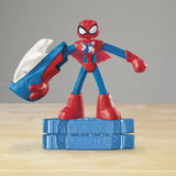 Play-doh marvel figurina flexibila cu accesorii spider man 10cm	, Hasbro