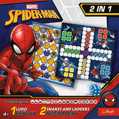 Joc spiderman 2in1 ludo si serpisori scari, Trefl