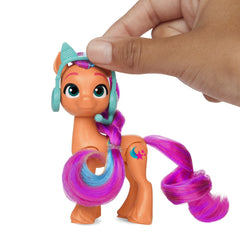 My little pony sunny starscout pe scooter set figurina si 4 accesorii, Hasbro