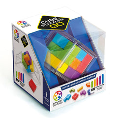 Cube Puzzler Go, joc de logica cu 80 de provocari, 8+ ani, editie lb. Romana, Smart Games