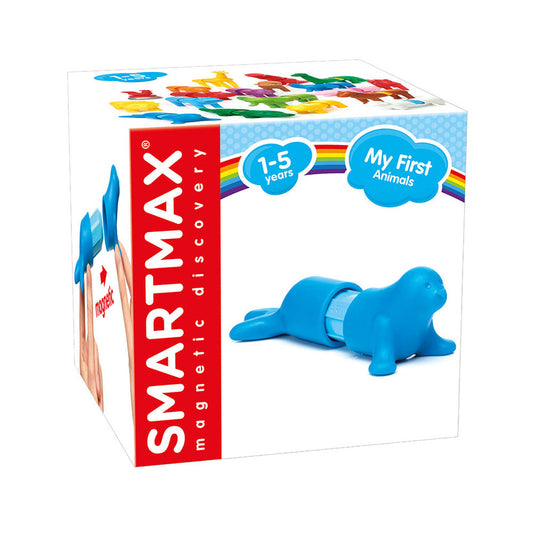 Joc magnetic Smart Max, My First Safari Animals, Foca, 3 piese, Smart Games