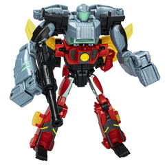 Transformers earthspark set 2 figurine terran twitch si robby malto, Hasbro