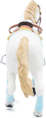 Papo figurina cal de echitatie bleu, Papo
