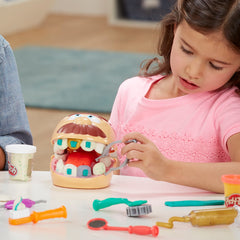 Play-doh set dentistul cu accesorii si dinti colorati, Hasbro