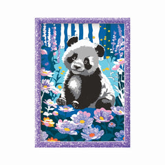 Happi hobbi picteaza inrameaza panda Visator