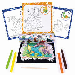 Set de desen pocket dinosaurs, AS