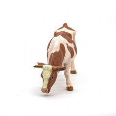 Papo figurina vaca simmental pascand, Papo