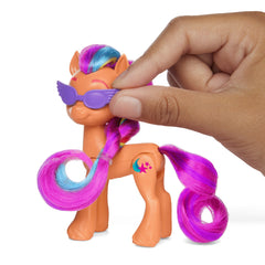 My little pony sunny starscout pe scooter set figurina si 4 accesorii, Hasbro
