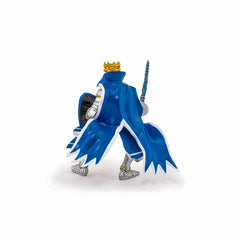 Papo figurina rege cu blazon dragon albastru, Papo