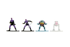Jada nanofigurine metalice testoasele ninja 18 figurine 4cm, Simba