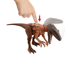 Jurassic world chaos theory strike attack dinozaur herrerasaurus