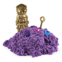 Kinetic sand mermaid treasure cu sclipici, Spin Master