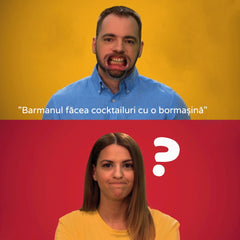 Joc cu gura pana la urechi pentru copii mari, AS