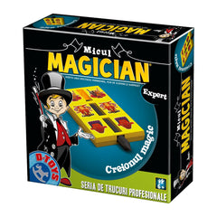 Joc Micul Magician - Creionul Magic - Joc interactiv de trucuri de magie, D-Toys