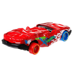 Hot Wheels monster truck si masinuta metalica night shifter