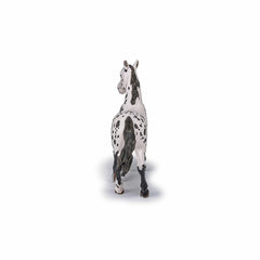 Papo figurina iapa appaloosa neagra, Papo