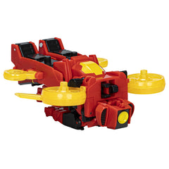 Transformers earthspark set 2 figurine terran twitch si robby malto, Hasbro