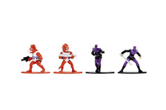 Jada nanofigurine metalice testoasele ninja 18 figurine 4cm, Simba