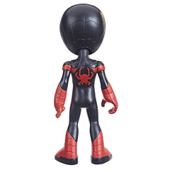 Spidey prietenii extraordinari figurina miles morales spider man supradimensionata 22.8cm, Hasbro