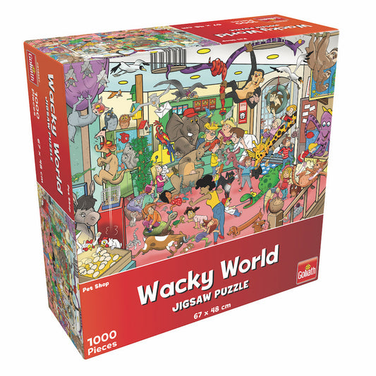Puzzle Cauta si Gaseste - Pet shop, 1000 piese, Goliath