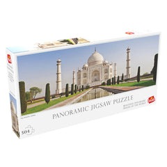 Puzzle Panoramic - Taj Mahal din India, 504 piese, Goliath