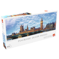 Puzzle Panoramic - Parlamentul din Londra, 504 piese, Goliath