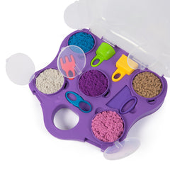 Kinetic Sand set geanta pentru plaja variety case