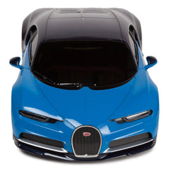 Masina cu telecomanda Bugatti chiron albastru cu scara 1 la 24
