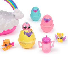 Hatchimals alive neon rainbow set cosulet de oua