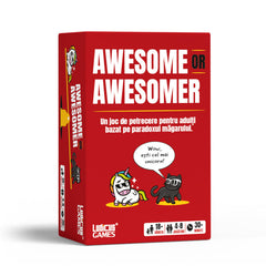 Awesome or awesomer, paradoxul magarului, joc de petrecere, Ludicus Games