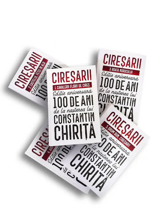 Pachet 5 carti: Ciresarii - Editie aniversara de colectie, de Constantin Chirita, cele 5 volume