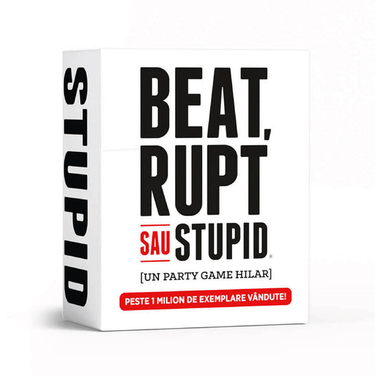 Beat rupt sau stupid, joc de petrecere, lb. romana, Cojones