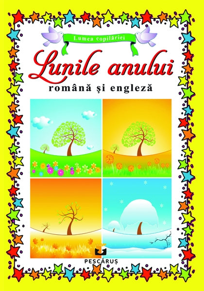 Lunile anului - in romana si engleza, de Pescarus