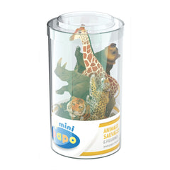 Papo figurina set 6 minianimale salbatice, Papo