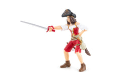 Papo figurina femeie pirat bruneta, Papo