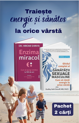 Pachet 2 carti: Ghidul complet al sanatatii sexuale masculine + Enzima miracol. Cum sa ajungi sanatos la 100 de ani - publisol.ro