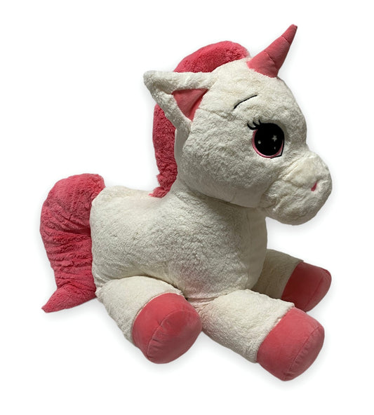 Unicorn de plus 80cm roz, PLUSURI STIP