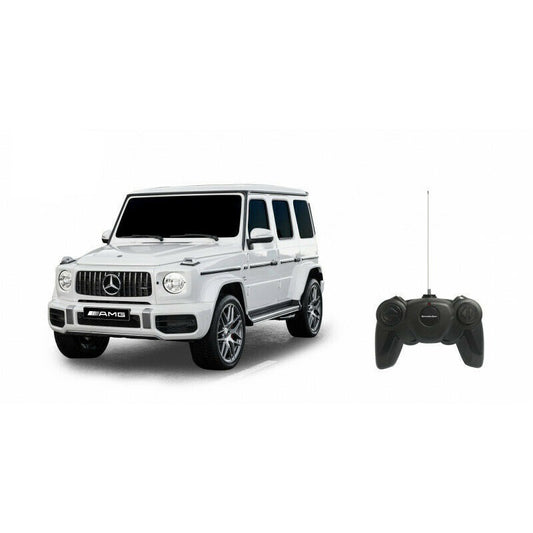 Masina cu telecomanda Mercedes-benz g63 alb scara 1 la 24