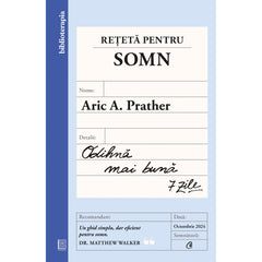 Reteta pentru somn, de Aric A. Prather